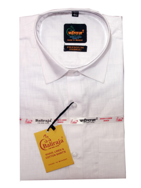Baliraja Men White Shirt